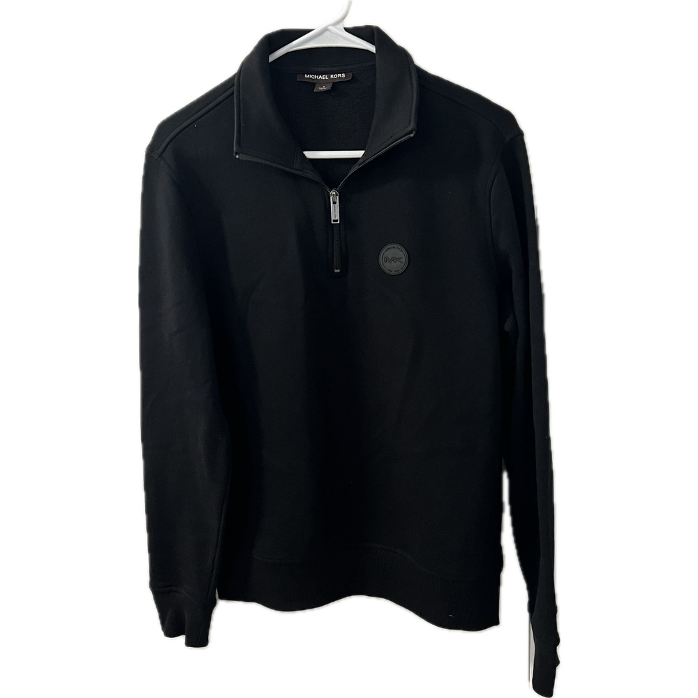 Women's Michael Kors 3 quarter zip sweater Black Size S